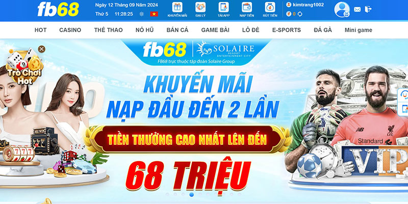 Hợp tác giữa nhà cái FB68 với VR Lottery 