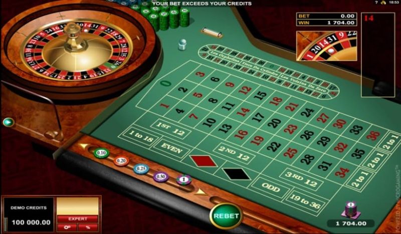 Roulette tại casino online FB68